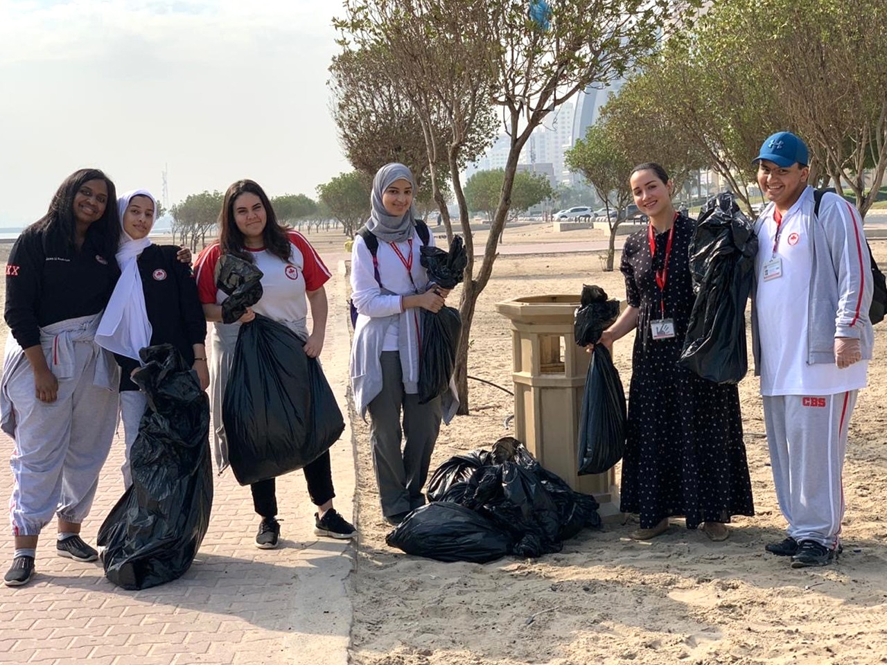 JK students paid a visit to the Boulevard and Jarir Bookstore for the field trip, December 2019