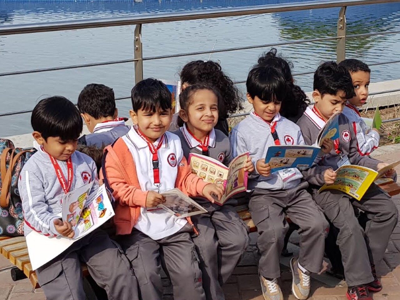 Grade 11-12 students engaged in a Beach-Cleaning Trip for the community, December 2019