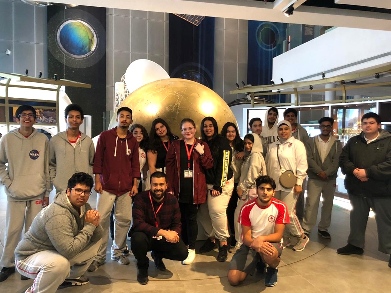 SK students had the chance to explore My Gym and stretch some muscles in the field trip, October 2019