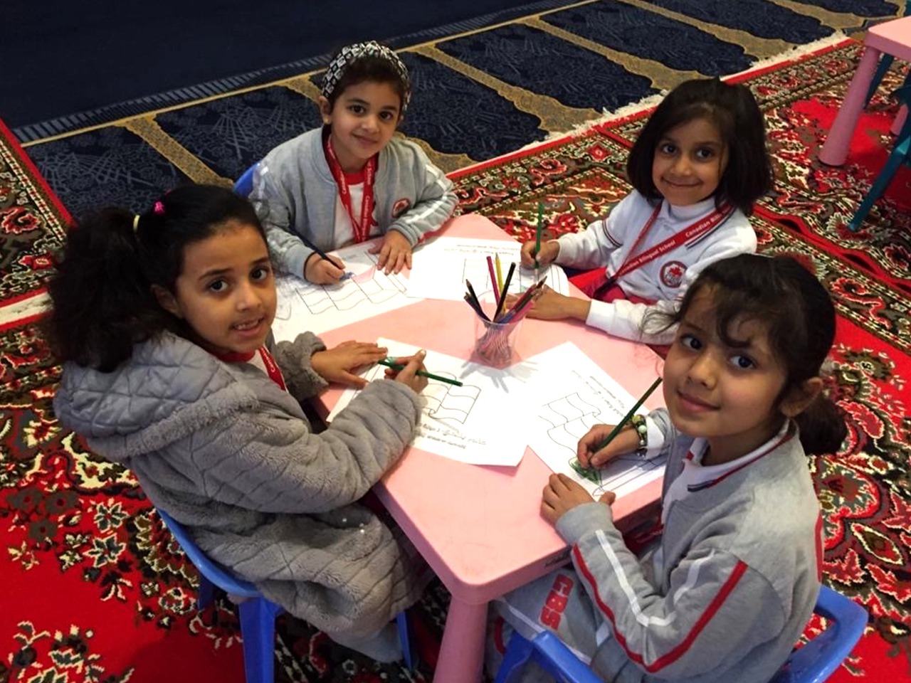 Grade 12 students field trip to Tech Expo at Kuwait International Fairgrounds, February 2020